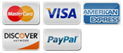 Payment Methods at Paintball Discounters